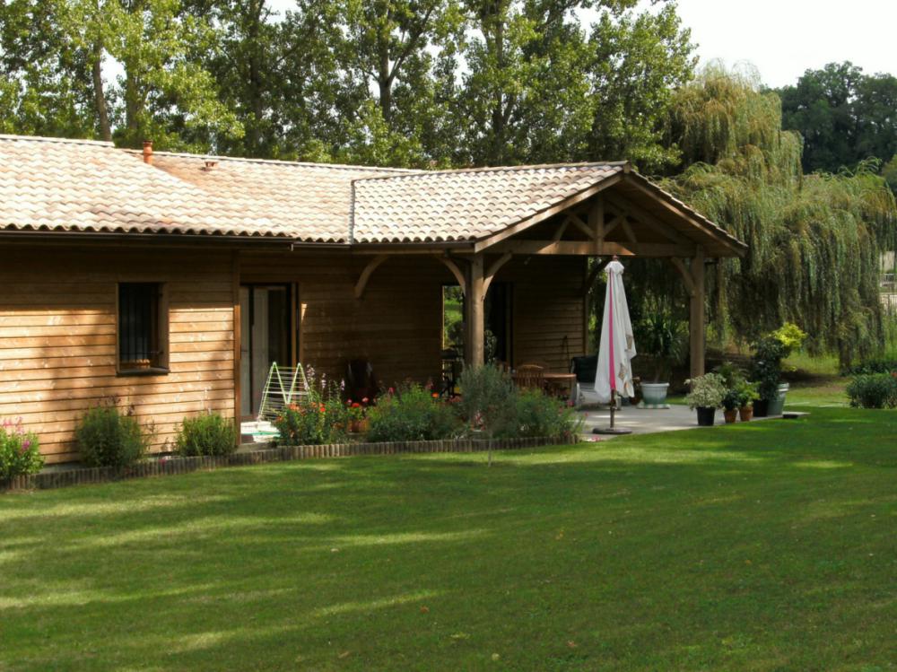 Brisse charpentes Marmande - Maison ossature et bardage bois