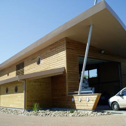 Brisse charpentes Marmande - Habitat de loisirs - Halte nautique