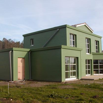 Brisse charpentes Marmande - Maison ossature et bardage bois