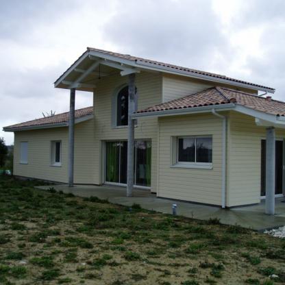 Brisse charpentes Marmande - Maison ossature et bardage bois