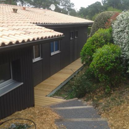 Brisse charpentes Marmande - Aménagement extérieurs - terrasse bois