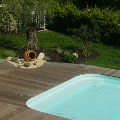 Brisse charpentes Marmande - Aménagement extérieurs tour de psicine bois