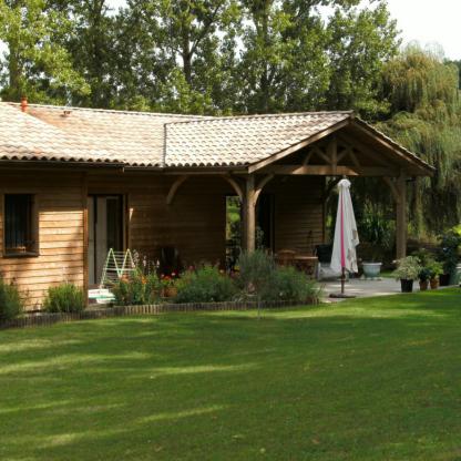 Brisse charpentes Marmande - Maison ossature et bardage bois
